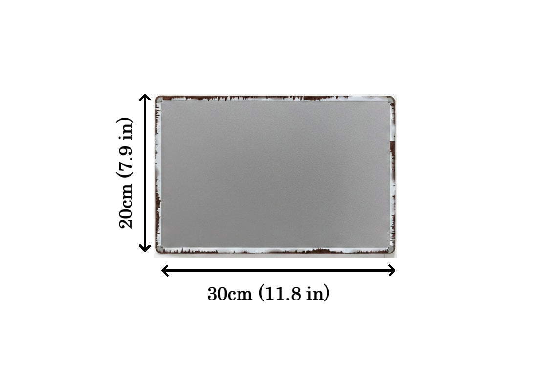 Retro Coca-Cola "Ice Cold" Vintage-Style A4 Metal Wall Sign