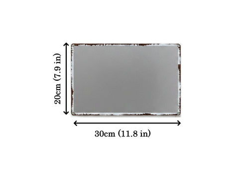 Retro Coca-Cola "Ice Cold" Vintage-Style A4 Metal Wall Sign