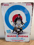 Quadrophenia Movie Poster Retro Metal Sign | The Who Mod Culture Film Wall Art